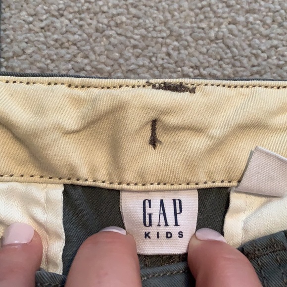 Like New GAP Kids Grey Chino Pants - Size 12 - Picture 4 of 5